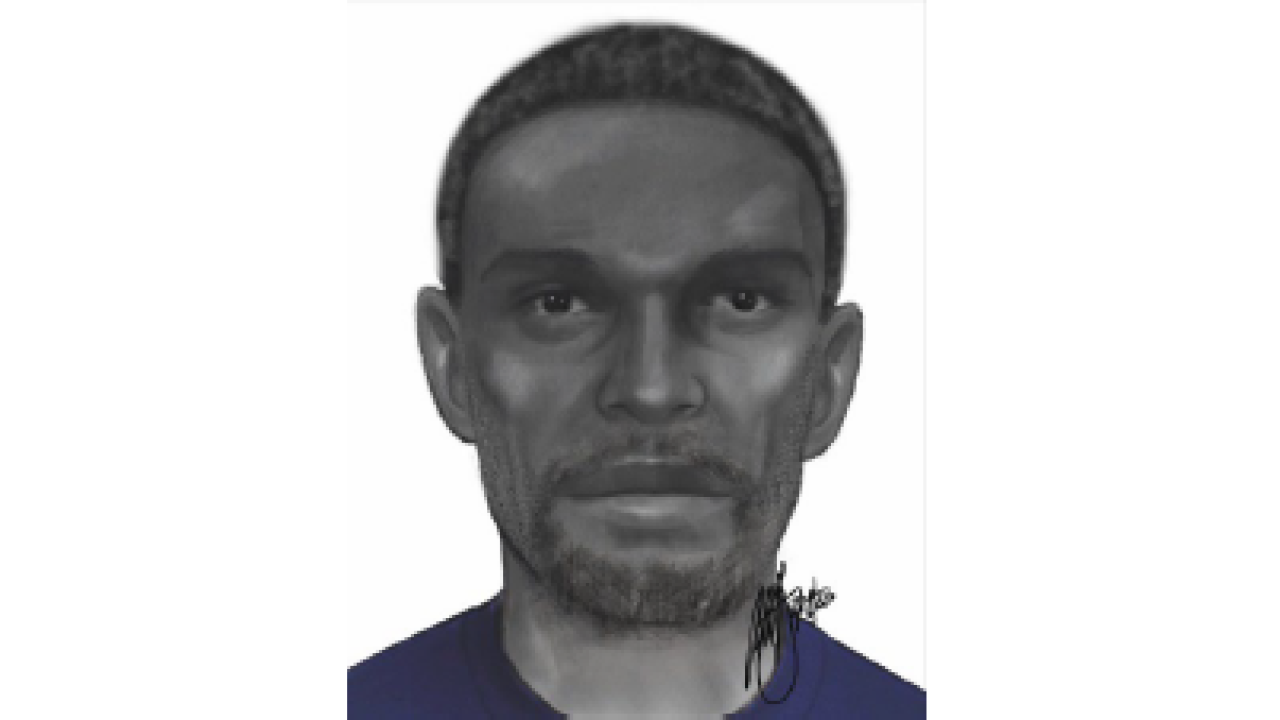 Sketch of attempted robbery/kidnapping suspect